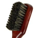 ξύλινη καφέ βούρτσα wahl barber fade brush